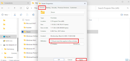 Disk Write Error Steam
