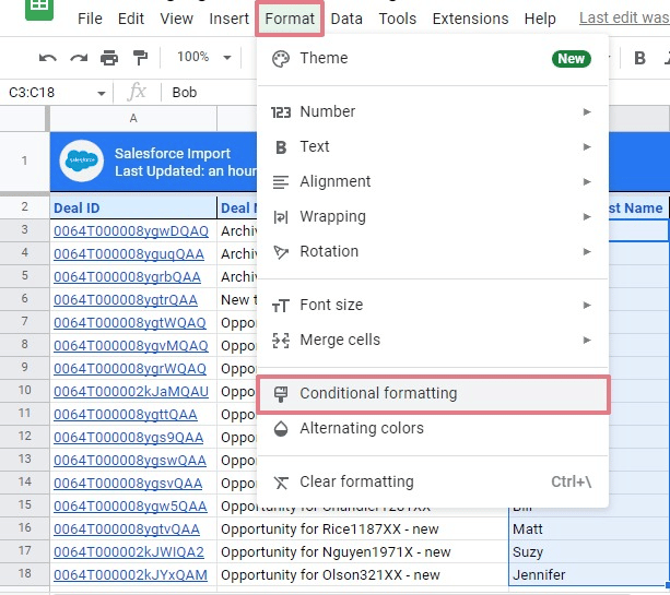 Duplicate Formula in Google Sheets