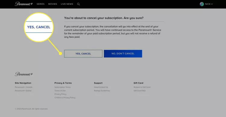 How to Cancel Paramount Plus