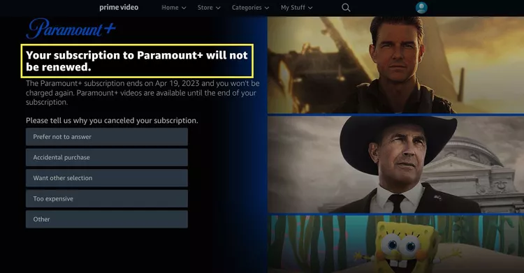 How to Cancel Paramount Plus