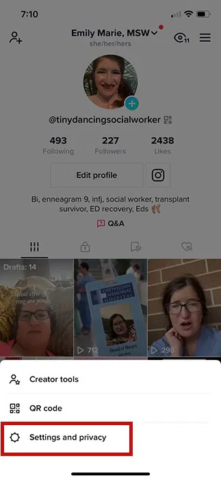 How to Check TikTok Watch History