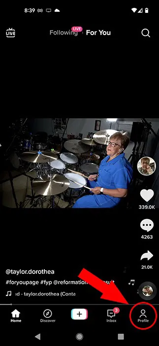 How to Check TikTok Watch History