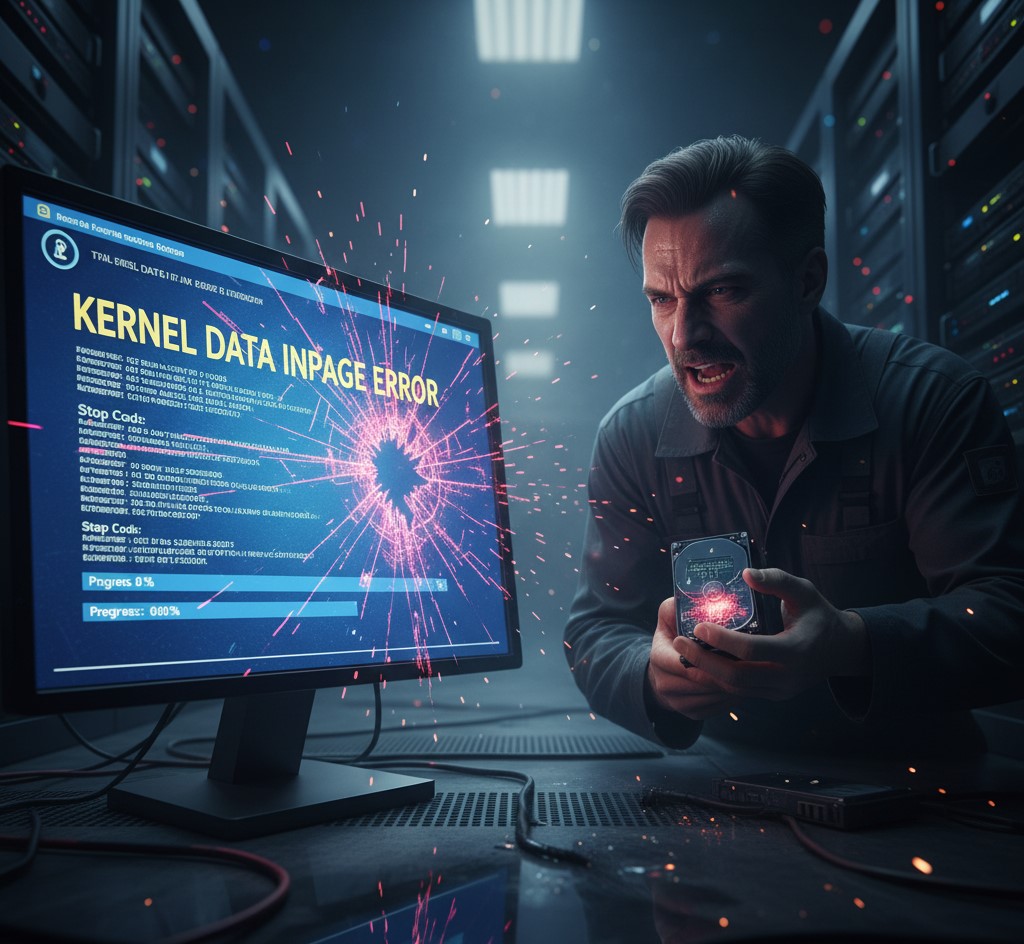 How to Fix Kernel Data Inpage Error