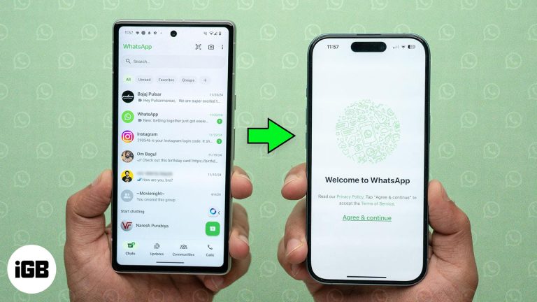 How to Transfer Your WhatsApp Chats From Android to iOS