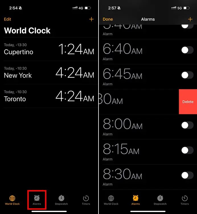 iPhone Alarm Not Going Off