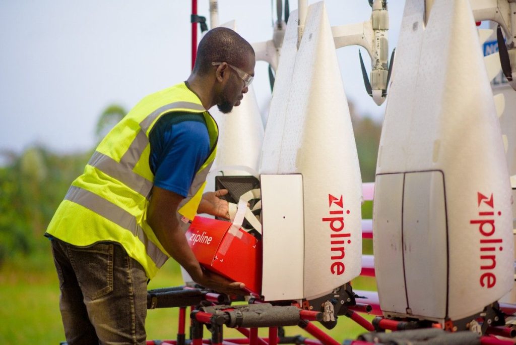 US supports Zipline to grow drone medical network in Africa