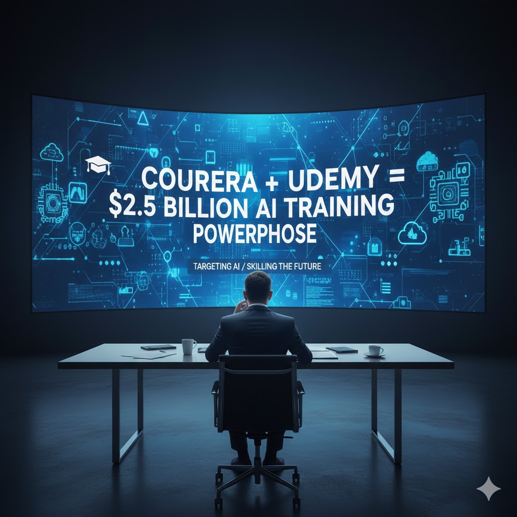 Coursera and Udemy strike $2.5b merger deal