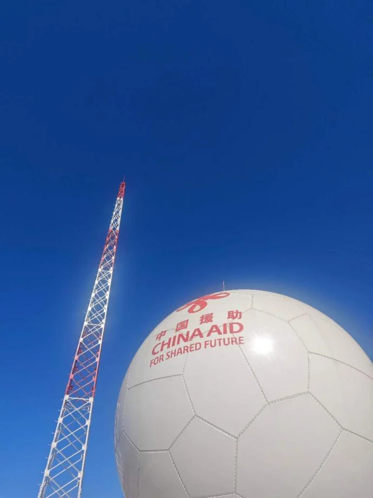 China gives Namibia a satellite data receiving ground station