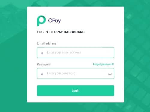 Opay Login 