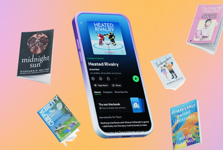 Spotify Expands to Physical Book Sales