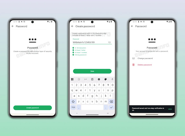 WhatsApp Adds Optional Account Passwords