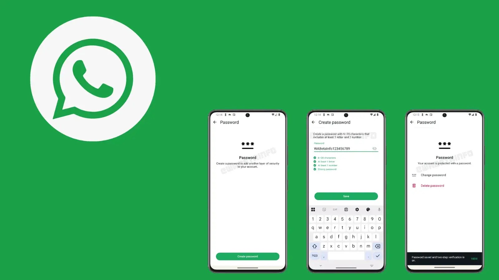 WhatsApp Adds Optional Account Passwords