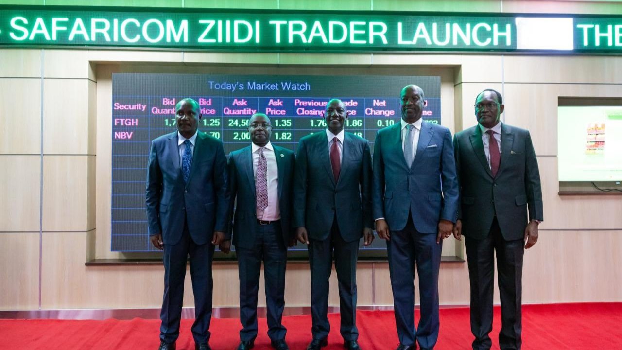 Ruto Launches Ziidi Trader